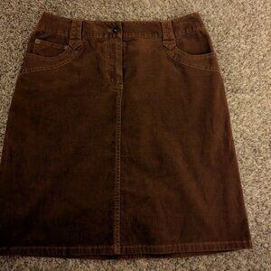 Harolds corduroy skirt